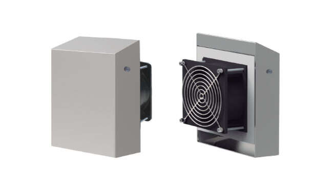 Ventilador inox para cuadros electricos Prius IP55 · Delvalle Box